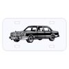 Personalized 3 X 6 Heavy Duty Plastic License Plate Thumbnail