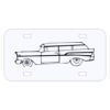 Personalized 3 X 6 Heavy Duty Plastic License Plate Thumbnail
