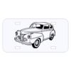 Personalized 3 X 6 Heavy Duty Plastic License Plate Thumbnail