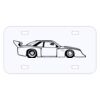 Personalized 3 X 6 Heavy Duty Acrylic / Plastic License Plate Thumbnail