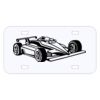 Personalized 3 X 6 Heavy Duty Acrylic / Plastic License Plate Thumbnail