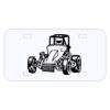 Personalized 3 X 6 Heavy Duty Plastic License Plate Thumbnail