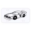Personalized 3 X 6 Heavy Duty Plastic License Plate Thumbnail