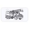 Personalized 3 X 6 Heavy Duty Plastic License Plate Thumbnail