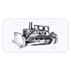 Personalized 3 X 6 Heavy Duty Plastic License Plate Thumbnail