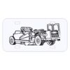 Personalized 3 X 6 Heavy Duty Plastic License Plate Thumbnail