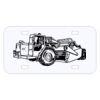 Personalized 3 X 6 Heavy Duty Plastic License Plate Thumbnail