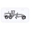 Personalized 3 X 6 Heavy Duty Acrylic / Plastic License Plate Thumbnail