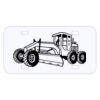 Personalized 3 X 6 Heavy Duty Acrylic / Plastic License Plate Thumbnail