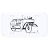 Personalized 3 X 6 Heavy Duty Acrylic / Plastic License Plate Thumbnail