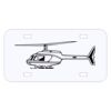 Personalized 3 X 6 Heavy Duty Acrylic / Plastic License Plate Thumbnail