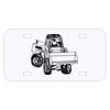 Personalized 3 X 6 Heavy Duty Acrylic / Plastic License Plate Thumbnail