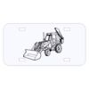 Personalized 3 X 6 Heavy Duty Plastic License Plate Thumbnail