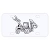 Personalized 3 X 6 Heavy Duty Plastic License Plate Thumbnail