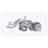 Personalized 3 X 6 Heavy Duty Plastic License Plate Thumbnail