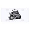 Personalized 3 X 6 Heavy Duty Plastic License Plate Thumbnail