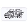 Personalized 3 X 6 Heavy Duty Plastic License Plate Thumbnail