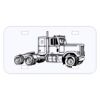 Personalized 3 X 6 Heavy Duty Plastic License Plate Thumbnail