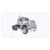 Personalized 3 X 6 Heavy Duty Plastic License Plate Thumbnail
