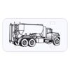 Personalized 3 X 6 Heavy Duty Plastic License Plate Thumbnail