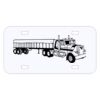 Personalized 3 X 6 Heavy Duty Plastic License Plate Thumbnail