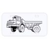 Personalized 3 X 6 Heavy Duty Plastic License Plate Thumbnail