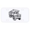 Personalized 3 X 6 Heavy Duty Acrylic / Plastic License Plate Thumbnail