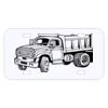 Personalized 3 X 6 Heavy Duty Acrylic / Plastic License Plate Thumbnail