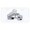 Personalized 3 X 6 Heavy Duty Plastic License Plate Thumbnail