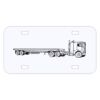Personalized 3 X 6 Heavy Duty Acrylic / Plastic License Plate Thumbnail