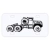 Personalized 3 X 6 Heavy Duty Acrylic / Plastic License Plate Thumbnail