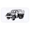 Personalized 3 X 6 Heavy Duty Acrylic / Plastic License Plate Thumbnail