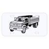 Personalized 3 X 6 Heavy Duty Plastic License Plate Thumbnail