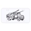 Personalized 3 X 6 Heavy Duty Plastic License Plate Thumbnail