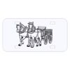 Personalized 3 X 6 Heavy Duty Acrylic / Plastic License Plate Thumbnail