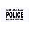 Personalized 3 X 6 Heavy Duty Plastic License Plate Thumbnail