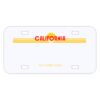 Personalized 3 X 6 Heavy Duty Plastic License Plate Thumbnail