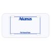 Personalized 3 X 6 Heavy Duty Plastic License Plate Thumbnail