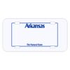 Personalized 3 X 6 Heavy Duty Plastic License Plate Thumbnail
