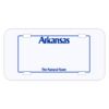 Personalized 3 X 6 Heavy Duty Plastic License Plate Thumbnail