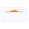 Personalized 3 X 6 Heavy Duty Plastic License Plate Thumbnail