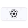 Personalized 3 X 6 Heavy Duty Plastic License Plate Thumbnail