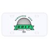 Personalized 3 X 6 Heavy Duty Plastic License Plate Thumbnail