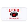 Personalized 3 X 6 Heavy Duty Plastic License Plate Thumbnail