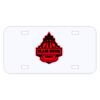 Personalized 3 X 6 Heavy Duty Plastic License Plate Thumbnail