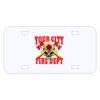 Personalized 3 X 6 Heavy Duty Plastic License Plate Thumbnail