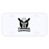 Personalized 3 X 6 Heavy Duty Plastic License Plate Thumbnail