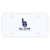 Personalized 3 X 6 Heavy Duty Plastic License Plate Thumbnail