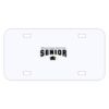 Personalized 3 X 6 Heavy Duty Plastic License Plate Thumbnail