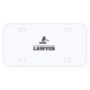 Personalized 3 X 6 Heavy Duty Plastic License Plate Thumbnail